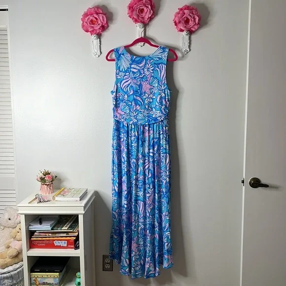 Lilly Pulitzer Moana Maxi Dress in Amalfi Blue
Sound The Sirens, Size M, NWT - Picture 10 of 13